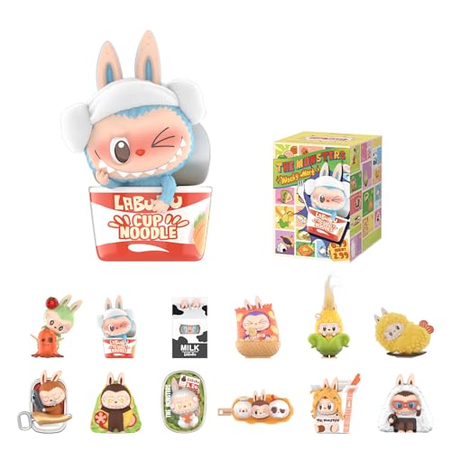 POP MART The Monsters Wacky Mart Series Blind Box Figuren, Random Design Action Figures Collectible Toys Home Decorations, Holiday Birthday Gifts for Girls and Boys, Single Box POP MART The Monsters Wacky Mart Series Blind Box Figuren, Random Design Action Figures Collectible Toys Home Decorations, Holiday Birthday Gifts for Girls and Boys, Single Box von POP MART