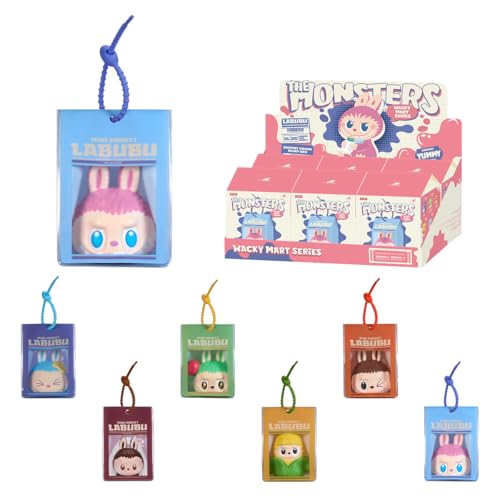 POP MART The Monsters Wacky Mart Series-Squishy Charm Anime Actionfiguren Sammelfiguren Sammler Kunstspielzeug Spielzeug Figuren Geschenk Whole Set von POP MART