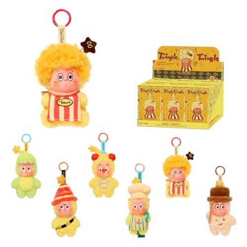 POP MART Twinkle Twinkle Be a Little Star Series Plush Pendant Anime Actionfiguren Sammelfiguren Sammler Kunstspielzeug Spielzeug Figuren Geschenk Whole Set POP MART Twinkle Twinkle Be a Little Star Series Plush Pendant Anime Actionfiguren Sammelfiguren Sammler Kunstspielzeug Spielzeug Figuren Geschenk Whole Set von POP MART
