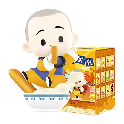 POP MART Yichan Foodie Series-3PC Pop Figuren Zufällige Figuren Actionfiguren Sammelfiguren und Sammler Kunstspielzeug Spielzeug Figuren Geschenk von POP MART