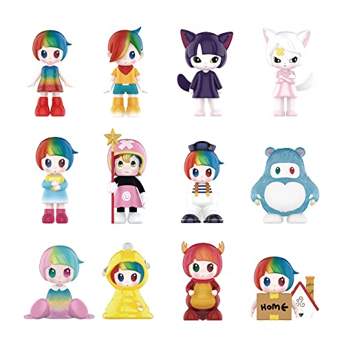 POP MART Yosuke The Wonderful World Series-12PC Pop Figuren Zufällige Figuren Actionfiguren Sammelfiguren und Sammler Kunstspielzeug Spielzeug Figuren Geschenk POP MART Yosuke The Wonderful World Series-12PC Pop Figuren Zufällige Figuren Actionfiguren Sammelfiguren und Sammler Kunstspielzeug Spielzeug Figuren Geschenk von POP MART