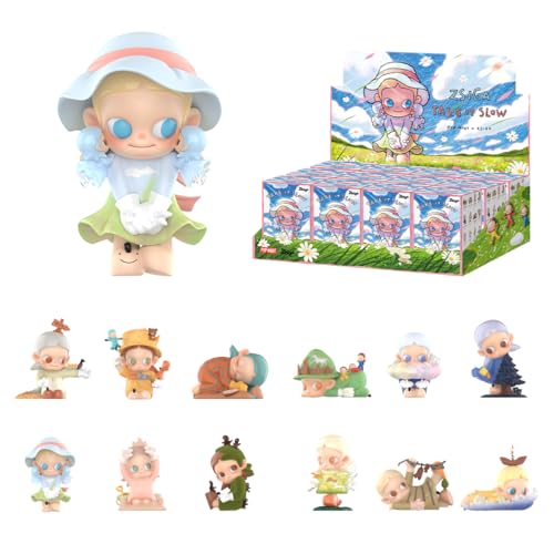 POP MART Zsiga Take It Slow Series Figuren Ganzes Set Gelenkiger Charakter Premium Design Geschenke für Frauen Fan-Favorite Sammlerstück Spielzeug Kunst Spielzeug Actionfigur von POP MART
