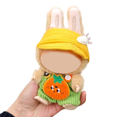 Bekleidung für 17cm Plüschs, Kuscheltier Kleidung Outfitset Bekleidung zubehöre Puppenkleidung für 17cm Plüschtier, DIY-Geschenke für Jungens Mädchen von POP lina