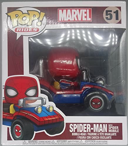 Funko - Marvel Spider-Mobile Exclusive Rides Pop 15 cm - 0889698297240 von POP