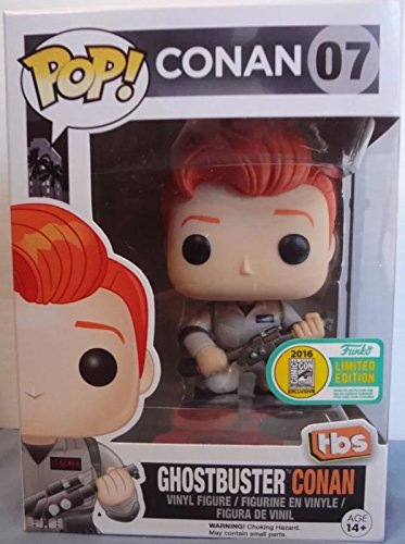 Funko Pop! Conan O'Brien Ghostbuster Conan #07 (2016 SDCC Exclusvie) by von POP