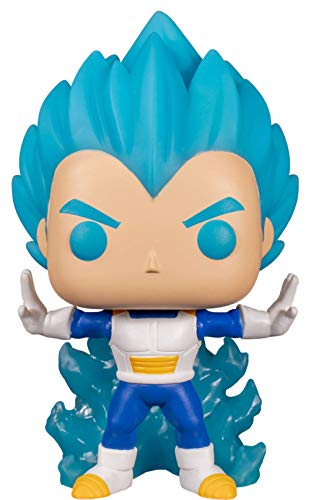 Funko Pop Dragon Ball Super Vegeta Super Sayian Blue Final Flash #713 – Leuchtet im Dunkeln Pop Exclusive Edition von POP