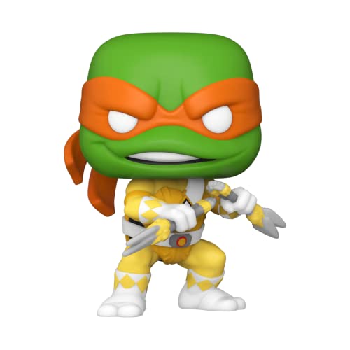 Funko Pop! Retro Toys Mikey as Yellow Ranger Teenage Mutant Ninja Turtles Vinyl Figur (Fall 2022 Shared Convention Exclusive) von POP