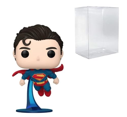 POP! DC: Superman 2025 - Superman #562 im Paket mit kompatibler Box Protector Case von POP