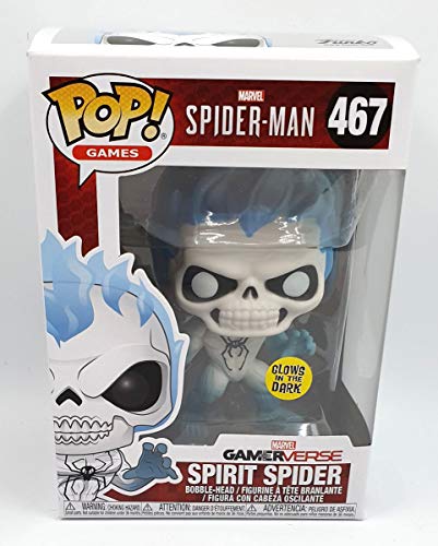 POP Funko Marvel’s Spider-Man (2018) 467- Spirit Spider Glow in The Dark von POP