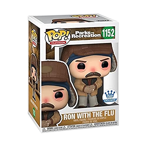 POP Funko Ron Swanson vs The Flu Parks and Recreation Exclusive von POP