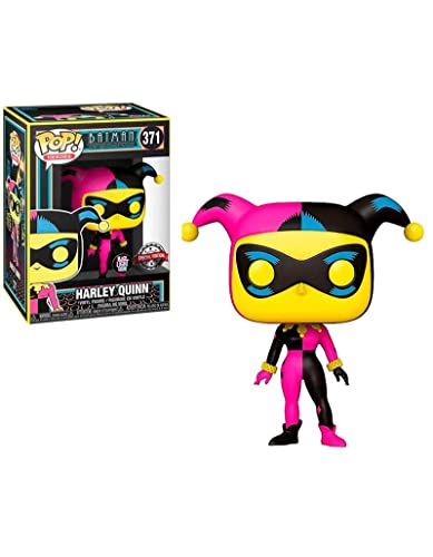 Funko Pop! Heroes: DC - Harley Quinn - (Black Light) - DC Comics - Vinyl-Sammelfigur - Geschenkidee - Offizielle Handelswaren - Spielzeug Für Kinder und Erwachsene - Comic Books Fans von Funko