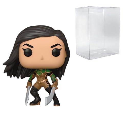 POP! Heroes: Talia al Ghul Exclusive #475, gebündelt mit kompatibler Box Protector Case von POP