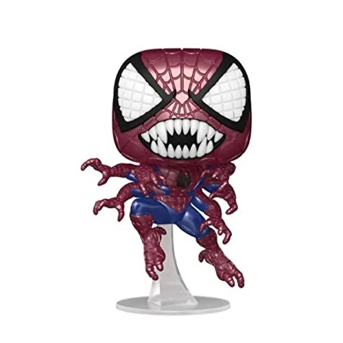 Funko FUN59175 Pop Marvel Spiderman Doppelganger, 961 Metallic, Exclusive Special Edition Figuren, 961 Metallic, Exclusive Special Edition – Pop Figuren Marvel von Funko