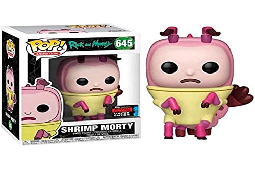 POP Rick and Morty Shrimp Morty 645 NYCC Shared Sticker Exclusive, One Size von Funko