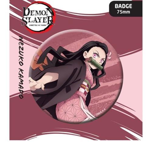 Demon Slayer: Kimetsu no Yaiba Ansteck-Button Nezuko Kamado von POPBuddies