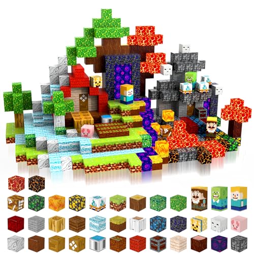 POPERFUN Magnetische Bausteine 150 Stück, Montessori Spielzeug für Kinder Set STEM für 3-12 Jahre Geburtstag Geschenke POPERFUN Magnetische Bausteine 150 Stück, Montessori Spielzeug für Kinder Set STEM für 3-12 Jahre Geburtstag Geschenke von POPERFUN