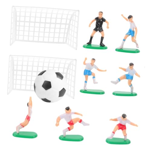 POPETPOP 1 Satz Dekoration der Fußballmannschaft fußball tortendeko Soccer Kuchen Dekoration Fußball-Tortendeko Geburtstag Dekorationen Fußballdekoration für Kuchen Mini-Fußball-Dekore PVC POPETPOP 1 Satz Dekoration der Fußballmannschaft fußball tortendeko Soccer Kuchen Dekoration Fußball-Tortendeko Geburtstag Dekorationen Fußballdekoration für Kuchen Mini-Fußball-Dekore PVC von POPETPOP