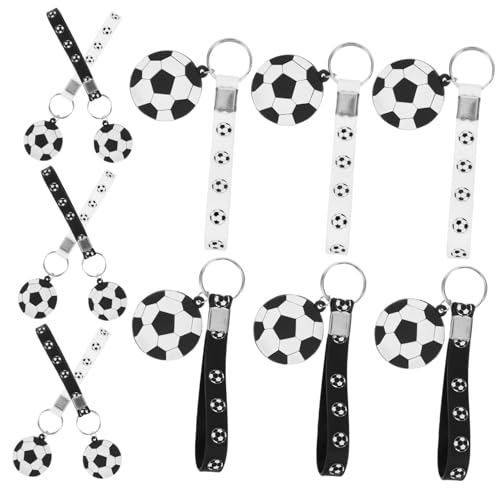 POPETPOP 1 Satz Fußball Schlüsselanhänger Fußball-partygeschenke Blau Sport-geburtstagsgeschenk Schlüsselanhänger Kleine Schlüsselanhänger Aufhängen Metall 12 Stück POPETPOP 1 Satz Fußball Schlüsselanhänger Fußball-partygeschenke Blau Sport-geburtstagsgeschenk Schlüsselanhänger Kleine Schlüsselanhänger Aufhängen Metall 12 Stück von POPETPOP