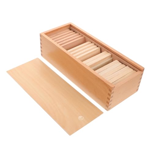 POPETPOP 1 Satz Montessori Lehrmittel -aktivitätsspielzeug Sinnesspielzeug Für Die Frühkindliche Bildung Lernspielzeug Für Kleinkinder Sensorische Ausrüstung Holz Beige POPETPOP 1 Satz Montessori Lehrmittel -aktivitätsspielzeug Sinnesspielzeug Für Die Frühkindliche Bildung Lernspielzeug Für Kleinkinder Sensorische Ausrüstung Holz Beige von POPETPOP