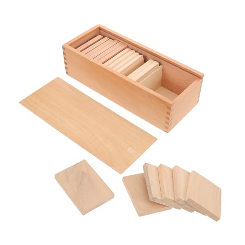 POPETPOP 1 Satz Montessori Lehrmittel sensorische Spielzeuge Sinnesspielzeug für die frühkindliche Bildung Lernspielzeug für Kleinkinder Sinnesröhre Holz Beige POPETPOP 1 Satz Montessori Lehrmittel sensorische Spielzeuge Sinnesspielzeug für die frühkindliche Bildung Lernspielzeug für Kleinkinder Sinnesröhre Holz Beige von POPETPOP