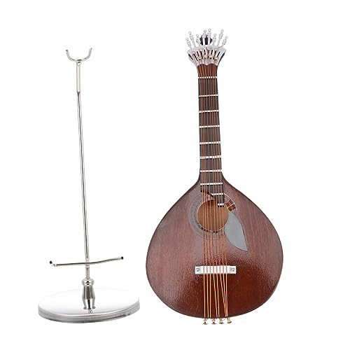 POPETPOP 1 Satz Portugiesisches Gitarrenmodell Winzig Instrument Miniaturgitarrenmodell Gitarrenmodell Miniatur Gitarre Miniatur-gitarrenspielzeug Mini-Gitarre Kaffee Hölzern POPETPOP 1 Satz Portugiesisches Gitarrenmodell Winzig Instrument Miniaturgitarrenmodell Gitarrenmodell Miniatur Gitarre Miniatur-gitarrenspielzeug Mini-Gitarre Kaffee Hölzern von POPETPOP