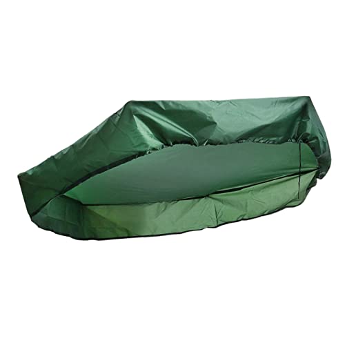 POPETPOP 1 Stück Sandkastendach Außenpool Kind Für Oxford Überdachung Benutzerdefinierte Sandkastenabdeckungen Tuch Stoff Grünes Spielzeughülle Campingplane Sonne Bedeckt Uv Green von POPETPOP