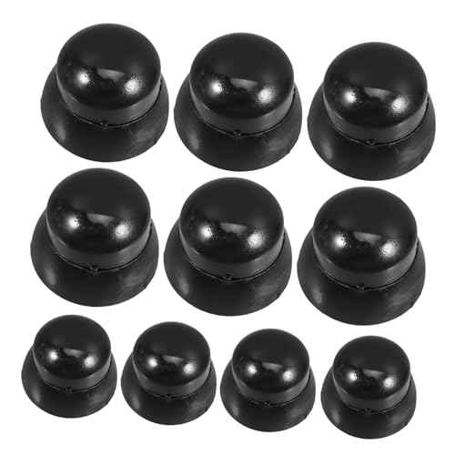 POPETPOP 10 Stück Abdeckung Der Schleife Nussabdeckungen Mutterabdeckungen Aus Kunststoff Mutterschutzkappen Schraubenbolzenkappen Nusskappen Mutter Kappe Plastik Black POPETPOP 10 Stück Abdeckung Der Schleife Nussabdeckungen Mutterabdeckungen Aus Kunststoff Mutterschutzkappen Schraubenbolzenkappen Nusskappen Mutter Kappe Plastik Black von POPETPOP