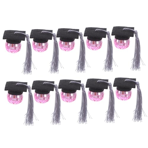 POPETPOP 10 Stück Abschlusshut Disco Abschluss Diskokugeln Abschlusskappen Dekorationen Abschlusskappen Ornament Abschlusskuchen Abschlusshut Cupcake Topper Kleiner Cupcake POPETPOP 10 Stück Abschlusshut Disco Abschluss Diskokugeln Abschlusskappen Dekorationen Abschlusskappen Ornament Abschlusskuchen Abschlusshut Cupcake Topper Kleiner Cupcake von POPETPOP