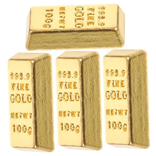 POPETPOP 10 Stück BRICS-Modell künstlich Modell Minibar Sachen Puppenhaus-Miniatur-Stein winzig aus Miniatur-Puppenhauszubehör Mini-Modell Legierung Golden POPETPOP 10 Stück BRICS-Modell künstlich Modell Minibar Sachen Puppenhaus-Miniatur-Stein winzig aus Miniatur-Puppenhauszubehör Mini-Modell Legierung Golden von POPETPOP
