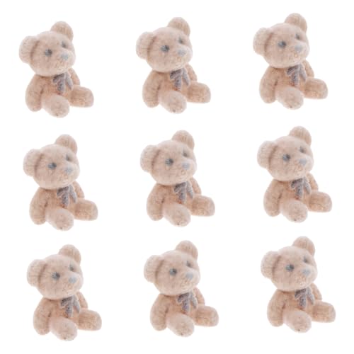 POPETPOP 10 Stück Bärenpuppe Klein Tragen Süße Plüschtiere Aufdecken Dekoration Party Jumbo Beflockt Künstlich Mini Ausgestopft Figur Winziger Bär Kuscheltier Bär Glücksbohnen PVC POPETPOP 10 Stück Bärenpuppe Klein Tragen Süße Plüschtiere Aufdecken Dekoration Party Jumbo Beflockt Künstlich Mini Ausgestopft Figur Winziger Bär Kuscheltier Bär Glücksbohnen PVC von POPETPOP