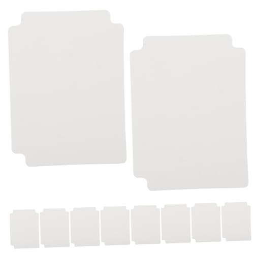 POPETPOP 10 Stück Kartenbox Teiler Farbe Spiel Gruß Sport Kartenschale für Sammelkartenteiler aus Schwamm -Kartenteiler -Massenkarten Karteikarten mit Registern TCG-Teiler pp Weiß POPETPOP 10 Stück Kartenbox Teiler Farbe Spiel Gruß Sport Kartenschale für Sammelkartenteiler aus Schwamm -Kartenteiler -Massenkarten Karteikarten mit Registern TCG-Teiler pp Weiß von POPETPOP