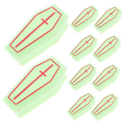 POPETPOP 10 Stück Leere Miniatur-Sargschachtel Mini-Sarg Sarg-Stütze Sargbehälter aus Kunststoff Kleiner Sarg Plastik Light Green POPETPOP 10 Stück Leere Miniatur-Sargschachtel Mini-Sarg Sarg-Stütze Sargbehälter aus Kunststoff Kleiner Sarg Plastik Light Green von POPETPOP