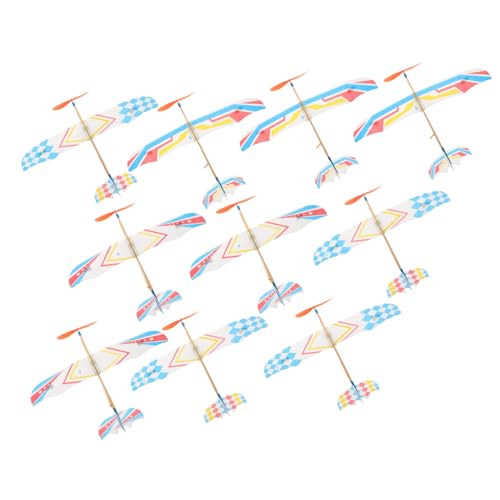 POPETPOP 10 Stück Teiliges Gummiband Flugzeug Modell Lernspielzeug Bausatz mit Gleitflugzeugen Pädagogisches für Zufälliger Stil für Geburtstag und Party POPETPOP 10 Stück Teiliges Gummiband Flugzeug Modell Lernspielzeug Bausatz mit Gleitflugzeugen Pädagogisches für Zufälliger Stil für Geburtstag und Party von POPETPOP