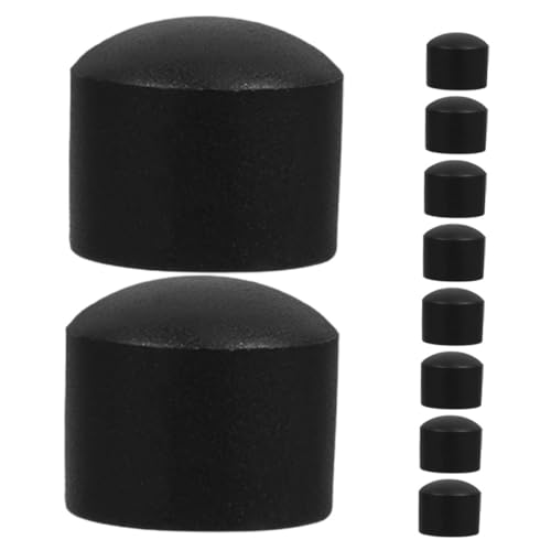 POPETPOP 10 Stück Tischfußball-maschinenkappe Zubehör Für Kicker Zubehör Plastik Black POPETPOP 10 Stück Tischfußball-maschinenkappe Zubehör Für Kicker Zubehör Plastik Black von POPETPOP