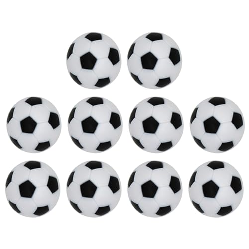 POPETPOP 10 Stück Tischfußballball Zubehör für Tischfußball Mini -Fußbälle Fußballspiele Fußballtisch Kicker-Ersatzspieler Harz Tischfußball Fußball Kicker Fußball dekorativer Kicker POPETPOP 10 Stück Tischfußballball Zubehör für Tischfußball Mini -Fußbälle Fußballspiele Fußballtisch Kicker-Ersatzspieler Harz Tischfußball Fußball Kicker Fußball dekorativer Kicker von POPETPOP