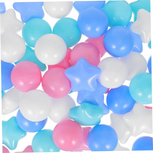 POPETPOP 100 Stück Macaron Ocean Balls: Bunte Plastikbälle Für Kinder Für Pools Und Sommerpartys – Verbessert Die Motorik Und Die von POPETPOP