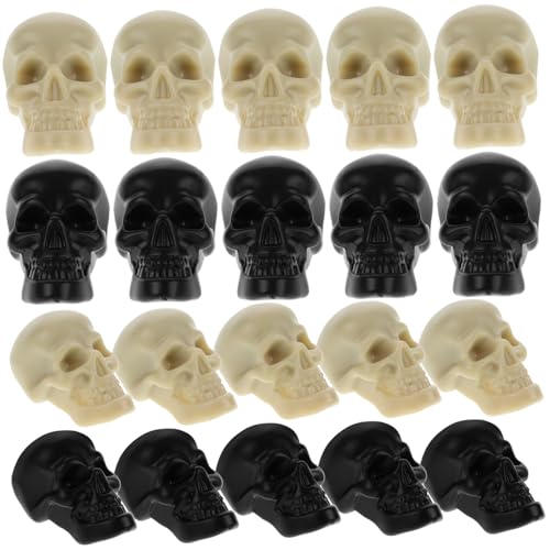 POPETPOP 100 Stück Schädel-Verzierung Halloween-Streich-Requisiten Geister drinnen gruselig Dekoration Figur gefälschte Schädelmodelle künstliche Schädelverzierung Plastik POPETPOP 100 Stück Schädel-Verzierung Halloween-Streich-Requisiten Geister drinnen gruselig Dekoration Figur gefälschte Schädelmodelle künstliche Schädelverzierung Plastik von POPETPOP