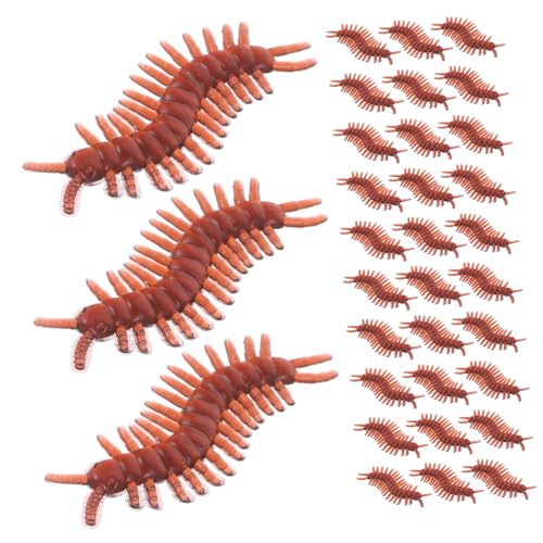 POPETPOP 100 Stück Teiliges Realistisches Kunststoff Lebensechte Zentipede Figur Bunte Garten Deko und Halloween Scherzartikel Vielseitige Streich Requisite für Party und Außenbereich POPETPOP 100 Stück Teiliges Realistisches Kunststoff Lebensechte Zentipede Figur Bunte Garten Deko und Halloween Scherzartikel Vielseitige Streich Requisite für Party und Außenbereich von POPETPOP