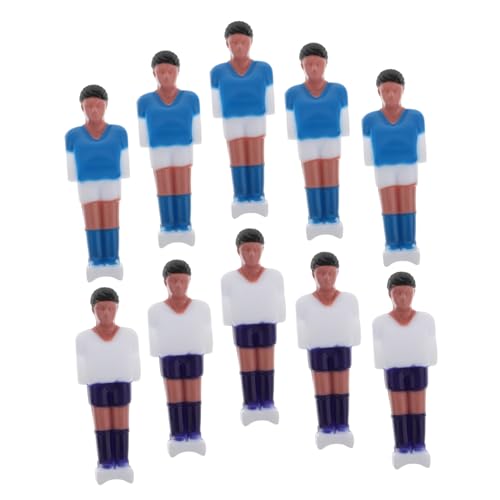 POPETPOP 10Er-Set Mini -Fußballspieler Kickerfiguren Tischfußballspielerpuppen Tischfußball Männer Mini Tischkicker Ersatzteile für Tischfußball Tischfußball- Fußballfiguren Harz POPETPOP 10Er-Set Mini -Fußballspieler Kickerfiguren Tischfußballspielerpuppen Tischfußball Männer Mini Tischkicker Ersatzteile für Tischfußball Tischfußball- Fußballfiguren Harz von POPETPOP