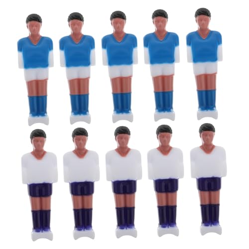 POPETPOP 10stücke Mini Tischfußball Spieler Figuren Set Ersatzteile Für Tischfußball Für Einsatz Zu Hause Im Büro Oder Detailgetreue Spielerpuppen Für Realitätsnahes Spielerlebnis POPETPOP 10stücke Mini Tischfußball Spieler Figuren Set Ersatzteile Für Tischfußball Für Einsatz Zu Hause Im Büro Oder Detailgetreue Spielerpuppen Für Realitätsnahes Spielerlebnis von POPETPOP