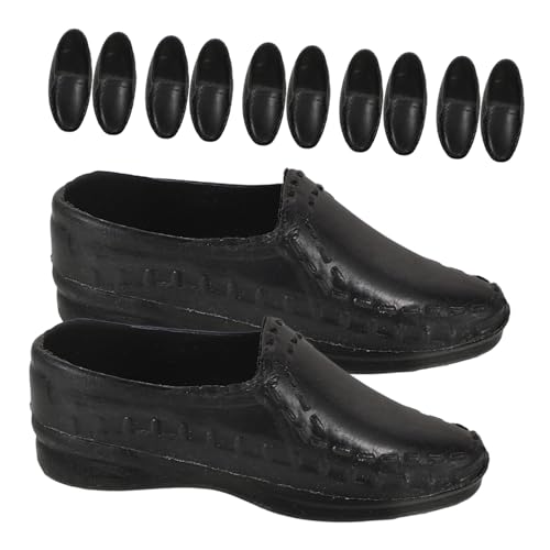 POPETPOP 10Paare Puppenschuhe Elegante Miniaturpuppenschuhe für Puppenhaus Dekoration Fashionable Accessoires für Langlebig und Tragbar für Puppen POPETPOP 10Paare Puppenschuhe Elegante Miniaturpuppenschuhe für Puppenhaus Dekoration Fashionable Accessoires für Langlebig und Tragbar für Puppen von POPETPOP