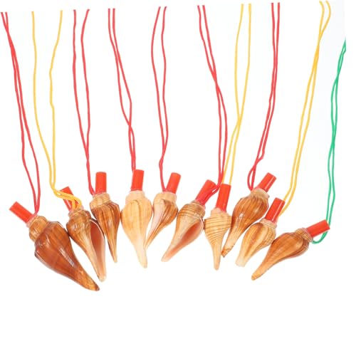 POPETPOP 10stücke Muschelschneckenhörner Muschel Pfeifen Form Schneckenhörner Spielzeug Für Junge Mädchen POPETPOP 10stücke Muschelschneckenhörner Muschel Pfeifen Form Schneckenhörner Spielzeug Für Junge Mädchen von POPETPOP
