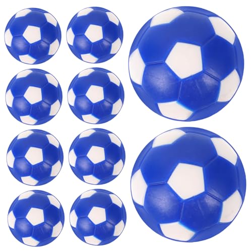 POPETPOP 10Stücke Tischfußballbälle Ersatzbälle Für Tischfußballspiele Robuste Fußbälle Für Erwachsene Zubehör Für Sport Und Spielaktivitäten von POPETPOP