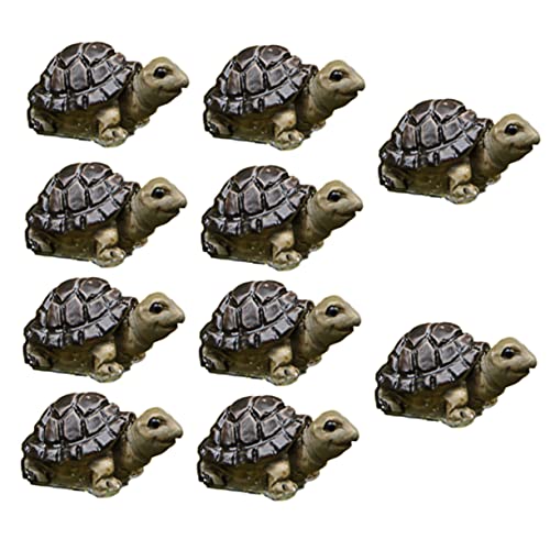 POPETPOP 10stücke Miniatur Bonsai Figuren Resin Zufällige Farben Für Garten Und Landschaftsdekoration Süße Schildkrötenornamente Für Und Außenbereiche POPETPOP 10stücke Miniatur Bonsai Figuren Resin Zufällige Farben Für Garten Und Landschaftsdekoration Süße Schildkrötenornamente Für Und Außenbereiche von POPETPOP