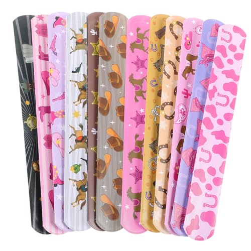POPETPOP 12 Stück Armbandspielzeug Cartoon -Schnapparmband Party Urlaubsklatscharmbänder Schlagarmbänder zum Geburtstag Slap-Armband zum Unabhängigkeitstag Kinderarmbänder PVC Bunt POPETPOP 12 Stück Armbandspielzeug Cartoon -Schnapparmband Party Urlaubsklatscharmbänder Schlagarmbänder zum Geburtstag Slap-Armband zum Unabhängigkeitstag Kinderarmbänder PVC Bunt von POPETPOP