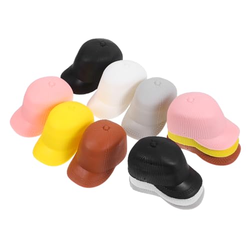POPETPOP 12 Stück Teiliges Miniatur Puppen Sonnenmützen Leichte Kleine Hüte für Bastelprojekte Vielseitige Mini Dekoration und Puppenzubehör für DIY und Puppenhäuser POPETPOP 12 Stück Teiliges Miniatur Puppen Sonnenmützen Leichte Kleine Hüte für Bastelprojekte Vielseitige Mini Dekoration und Puppenzubehör für DIY und Puppenhäuser von POPETPOP