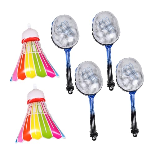 POPETPOP 1Satz Aufblasbare Badminton Ballon Set Leichte Aluminiumfolie Ballons für Partys Große Shuttlecock Ballons Blaue Dekoration für Geburtstagsfeiern POPETPOP 1Satz Aufblasbare Badminton Ballon Set Leichte Aluminiumfolie Ballons für Partys Große Shuttlecock Ballons Blaue Dekoration für Geburtstagsfeiern von POPETPOP