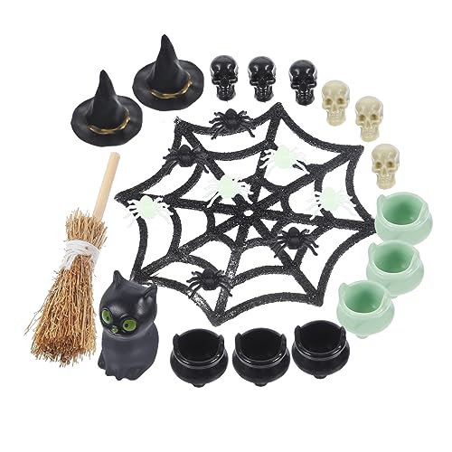 POPETPOP 1Satz Halloween Miniaturfiguren Teiliges Kunststoff für Puppenhaus für DIY Halloween Dekoration und Miniaturlandschaften Kreativ POPETPOP 1Satz Halloween Miniaturfiguren Teiliges Kunststoff für Puppenhaus für DIY Halloween Dekoration und Miniaturlandschaften Kreativ von POPETPOP