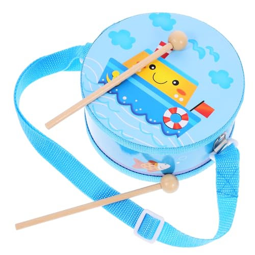 POPETPOP 1Satz Handtrommel für Doppelseitige Holzspielzeug Trommel Musikinstrument für Kleinkinder Lernspielzeug für Musikfeiern und Aufführungen Langlebig und Detailreich POPETPOP 1Satz Handtrommel für Doppelseitige Holzspielzeug Trommel Musikinstrument für Kleinkinder Lernspielzeug für Musikfeiern und Aufführungen Langlebig und Detailreich von POPETPOP