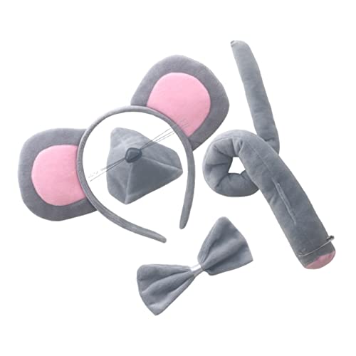POPETPOP 1Satz Kostüm Set für Teiliges Tier Stirnband mit Mausohren und Fliege Geburtstagsfeiern Karneval und Cosplay Bequem und Hautfreundlich POPETPOP 1Satz Kostüm Set für Teiliges Tier Stirnband mit Mausohren und Fliege Geburtstagsfeiern Karneval und Cosplay Bequem und Hautfreundlich von POPETPOP
